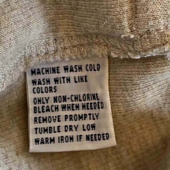 Polo Ralph Lauren XL men full zip knit jacket oatmeal - Picture 8 of 9